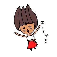 [LINEスタンプ] タヒチアンガールズとの会話 その1