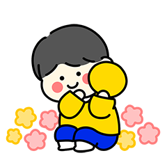 [LINEスタンプ] ねんねんかわいい男の子