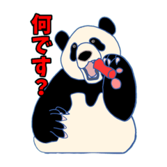 [LINEスタンプ] パンダがいるよ