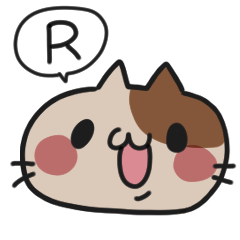 [LINEスタンプ] ねこR(仮)