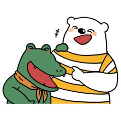 [LINEスタンプ] マックスとジョー。