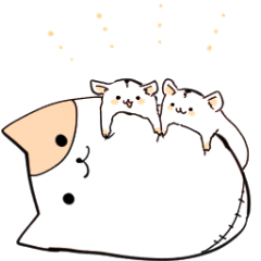 [LINEスタンプ] 感情豊かハムスター