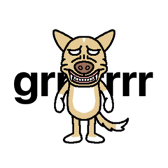 [LINEスタンプ] 元保護犬 今家庭犬 3