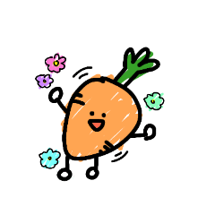 [LINEスタンプ] 適当な今日のにんじん