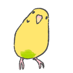 [LINEスタンプ] セキセイインコのみどぱんちゃん2