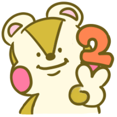 [LINEスタンプ] りすなのです。2