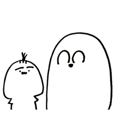 [LINEスタンプ] ミニサブローとコマタローの使えるスタンプ