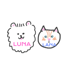 [LINEスタンプ] ラナルナ♥