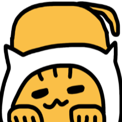 [LINEスタンプ] チャトラネコ 白ニット帽編