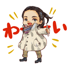 [LINEスタンプ] 愉快なミニキャラたち