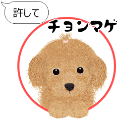 [LINEスタンプ] 飼い主のメッセに言葉をかぶせてくる犬