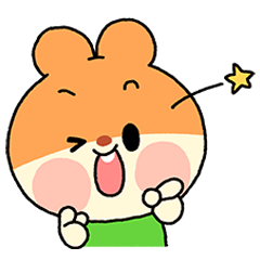 [LINEスタンプ] まるまる ハムどん