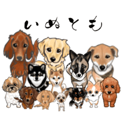 [LINEスタンプ] 空港犬友スタンプ