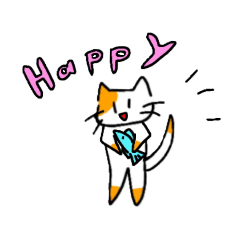 [LINEスタンプ] くつした猫の感情スタンプ(英語)