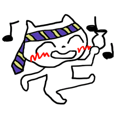 [LINEスタンプ] おなたんねこのハッピーな日々