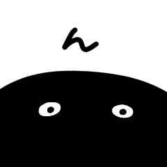 [LINEスタンプ] 黒いくろちゃん