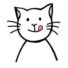 [LINEスタンプ] しろねこのシロ太