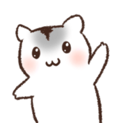 [LINEスタンプ] ハムスターのナッツ