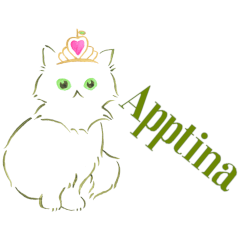 [LINEスタンプ] Apptina (アプティーナ)の画像（メイン）