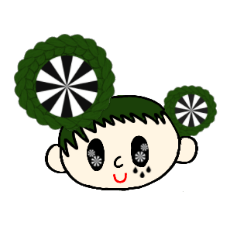 [LINEスタンプ] カラフルンルンなお団子ちゃん