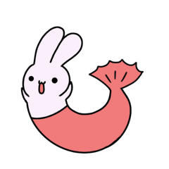 [LINEスタンプ] うさぎょちゃん