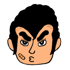 [LINEスタンプ] 鬼剃君