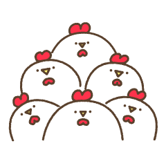 [LINEスタンプ] ゆるコッコ