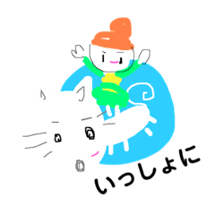 [LINEスタンプ] ねずみとママ。