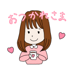 [LINEスタンプ] ゆるふわ⭐女の子