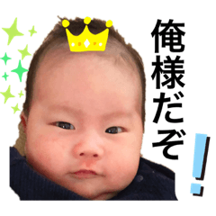 [LINEスタンプ] 俺は赤ちゃん様だい！