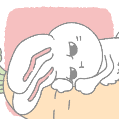 [LINEスタンプ] ぷりんせすうさぎ、あいちゃん。