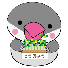 [LINEスタンプ] 文鳥の日常的に使えるスタンプ