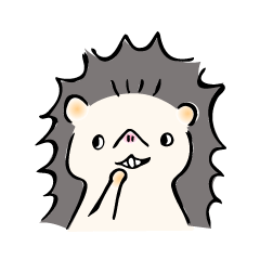 [LINEスタンプ] ハリネズミくん。