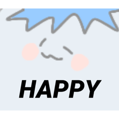 [LINEスタンプ] うすくてあおいやつ