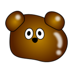 [LINEスタンプ] ムキムキくまたん
