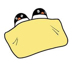 [LINEスタンプ] 動く！大阪ペンギン