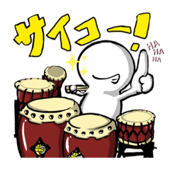 [LINEスタンプ] 和太鼓WADAIKOスタンプ