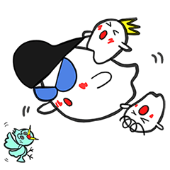 [LINEスタンプ] つっぱりくんの日常