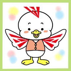 [LINEスタンプ] お世話になってます！三徳アスリーどり！