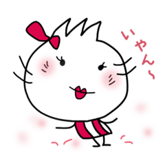 [LINEスタンプ] ルージュちゃん