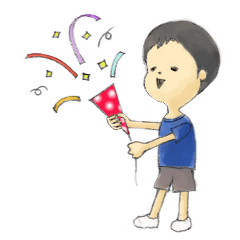 [LINEスタンプ] のんびり男の子の日常