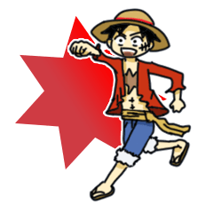 [LINEスタンプ] ONE PIECE 技名スタンプ