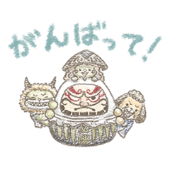 [LINEスタンプ] ONE PIECE もふもふ