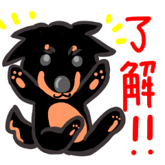 [LINEスタンプ] ブラタンダックスちゃん