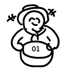 [LINEスタンプ] 10分で驚きの私が作りましたスタンプ #01
