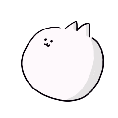 [LINEスタンプ] そっぽをむくねこ