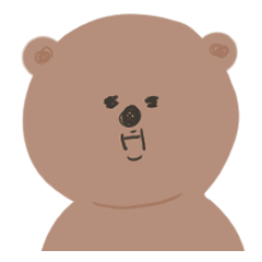 [LINEスタンプ] 熊です01