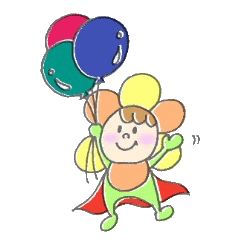 [LINEスタンプ] Flower Hero