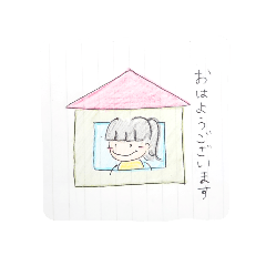 [LINEスタンプ] まるまるちゃん♡手書き日常スタンプ