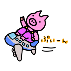 [LINEスタンプ] ぶたやん☆1